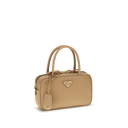 Prada Beige Calf Leather Bos Taurus Handbag 1728,72470364320,Bags,Beige,Handbags - Bags,New with tags,Prada,Women