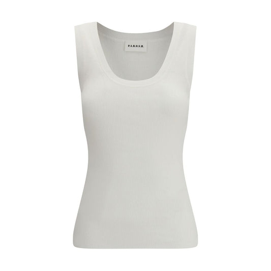 P.A.R.O.S.H. Beige Cotton Top 1728,72470364320,Beige,Clothing,M,New with tags,P.A.R.O.S.H.,Sportswear - Clothing,Tops - Sportswear - Clothing,Women,XS