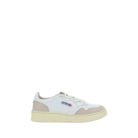 Autry White Calf Leather Bos Taurus Low Top Sneakers 1728,72470364320,Autry,EU36/US6,EU37/US7,EU38/US8,EU39/US9,EU40/US10,EU41/US11,Low Tops - Sneakers - Shoes,New with tags,Shoes,Sneakers - Shoes,White,Women