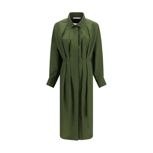Givenchy Bicolor Cotton Casual Dress 1728,72470364320,Bicolor,Casual - Dresses - Clothing,Clothing,Dresses - Clothing,Givenchy,IT40 | M,Longsleeve - Dresses - Clothing,Midi - Dresses - Clothing,New with tags,Women