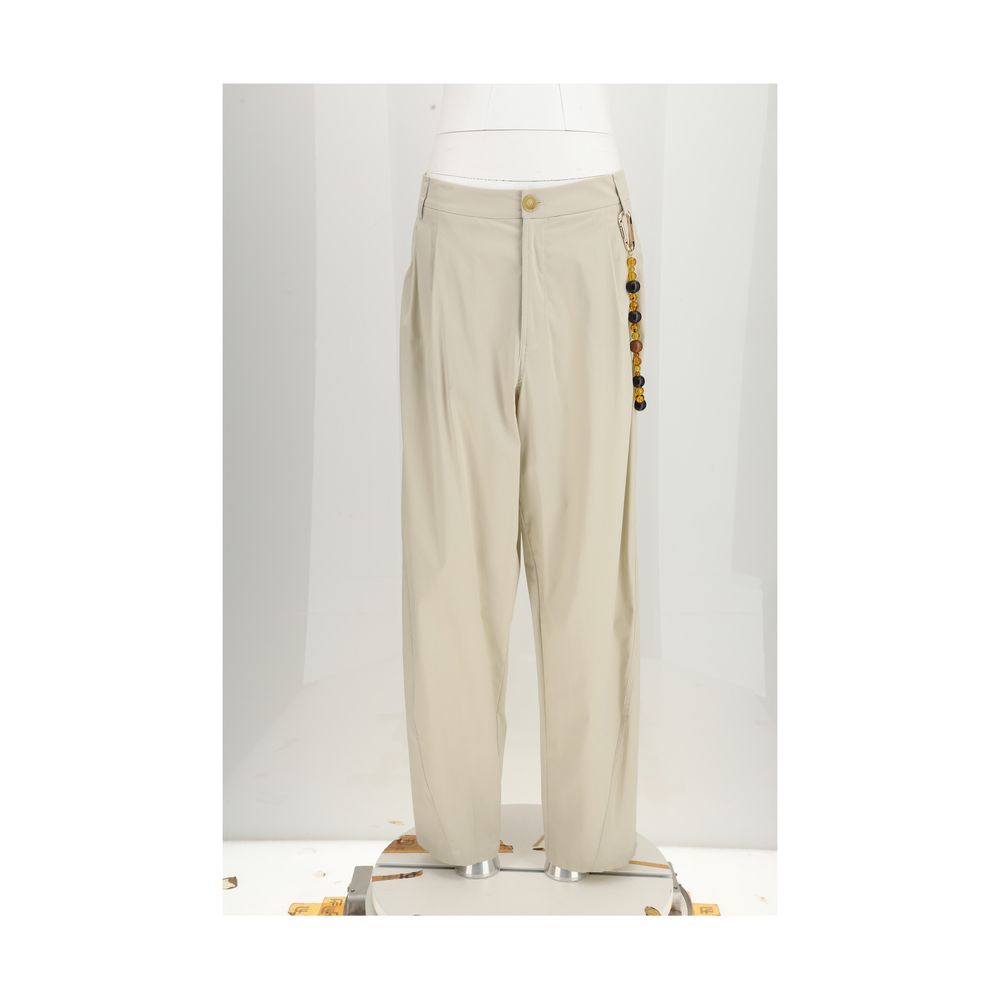 Darkpark Beige Cotton Casual Pants 1728,72470364320,Beige,Casual Pants - Pants - Clothing,Clothing,Darkpark,IT40 | M,New with tags,Pants - Clothing,Women