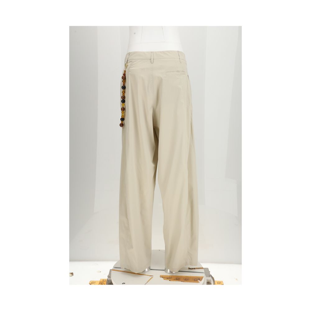 Darkpark Beige Cotton Casual Pants 1728,72470364320,Beige,Casual Pants - Pants - Clothing,Clothing,Darkpark,IT40 | M,New with tags,Pants - Clothing,Women