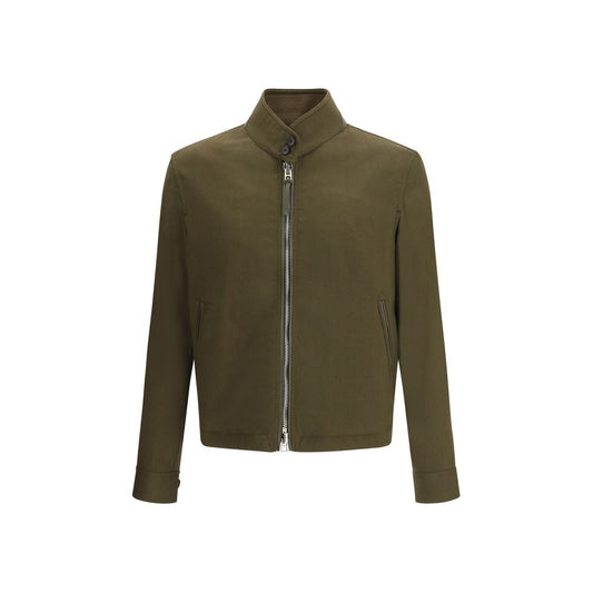 Tom Ford Bicolor Fleece Wool Biker Jacket 1728,72470364320,Bicolor,Biker Jackets - Jackets & Coats - Clothing,Clothing,IT48 | M,IT50 | L,Jackets & Coats - Clothing,Men,New with tags,Tom Ford