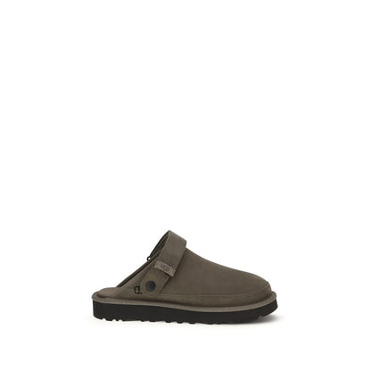 UGG Brown Calf Leather Bos Taurus Mules 1728,72470364320,Brown,EU42/US9,EU43/US10,EU44/US11,EU45/US12,EU46/US13,Flats - Shoes,Men,Mules - Flats - Shoes,New with tags,Shoes,UGG