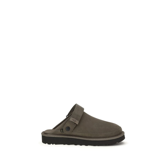 UGG Brown Calf Leather Bos Taurus Mules 1728,72470364320,Brown,EU42/US9,EU43/US10,EU44/US11,EU45/US12,EU46/US13,Flats - Shoes,Men,Mules - Flats - Shoes,New with tags,Shoes,UGG