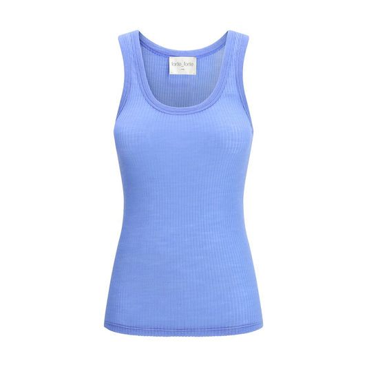 Forte_Forte Blue Fleece Wool Top 0/XS,1,1728,3,72470364320,Blue,Clothing,Forte_Forte,New with tags,Sportswear - Clothing,Tops - Sportswear - Clothing,Women