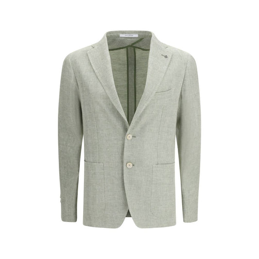 Tagliatore Bicolor Linen Blazer 1728,72470364320,Bicolor,Blazers - Suits & Blazers - Clothing,Clothing,IT48 | M,Men,New with tags,Suits & Blazers - Clothing,Tagliatore