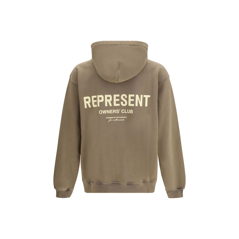Represent Brown Cotton Sweatshirt 1728,72470364320,Brown,Clothing,L,Men,New with tags,Represent,S,Sweaters - Clothing,Sweatshirts - Sweaters - Clothing,XL