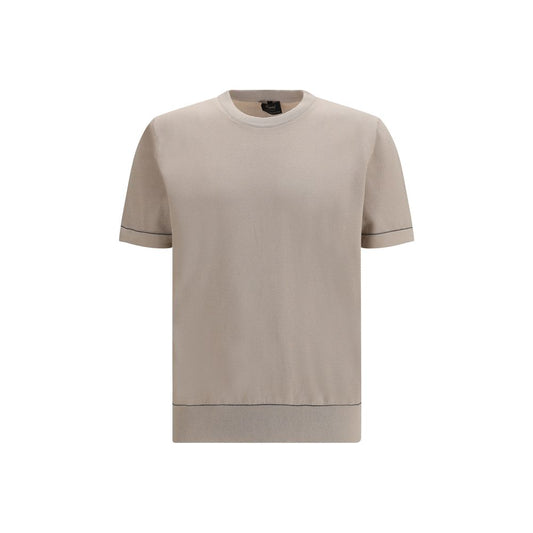 Brioni Beige Cotton T-Shirt 1728,72470364320,Beige,Brioni,Clothing,IT48 | M,IT50 | L,IT54 | XXL,IT56 | 3XL,Men,New with tags,T-Shirts - Clothing,T-Shirts - T-Shirts - Clothing