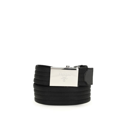 Prada Black Polyester Thin Belt 100 cm / 40 Inches,110 cm / 44 Inches,1728,72470364320,85 cm / 34 Inches,90 cm / 36 Inches,Accessories,Belts - Accessories,Black,Men,New with tags,Prada,Thin Belts - Belts - Accessories