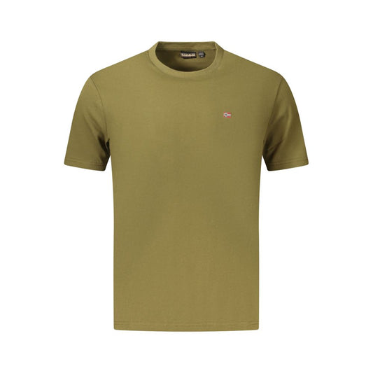 Napapijri Green Cotton T-Shirt