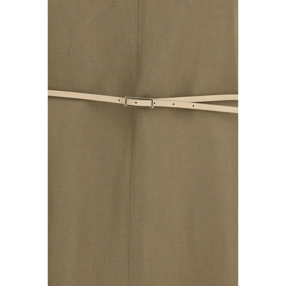Fabiana Filippi Bicolor Viscose Long Dress