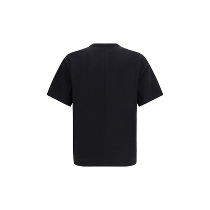 Rick Owens Black Cotton T-Shirt