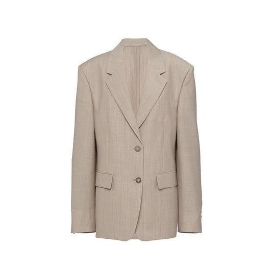 Prada Beige Mohair Blazer