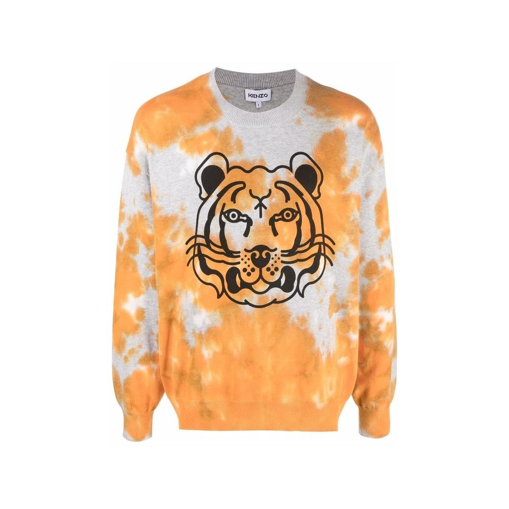 Kenzo Orange Cotton Sweatshirt