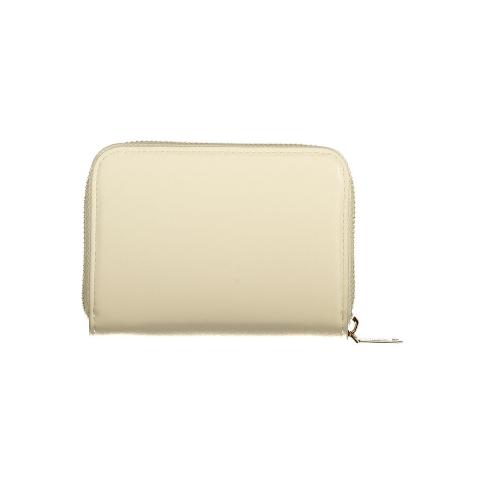 Valentino Beige Polyethylene Wallet