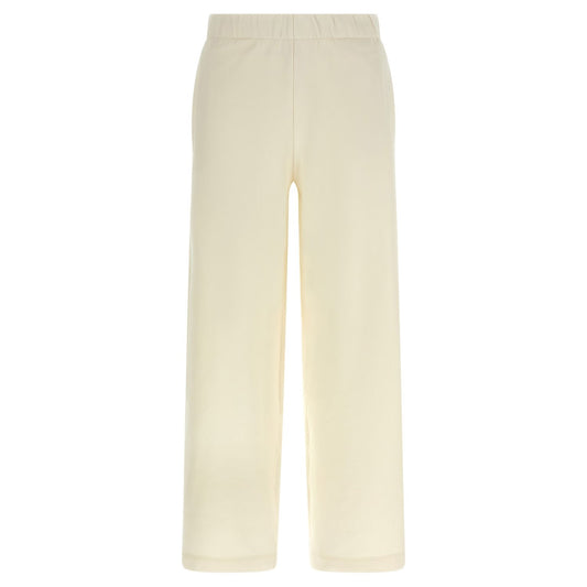 Max Mara White Silk Casual Pants