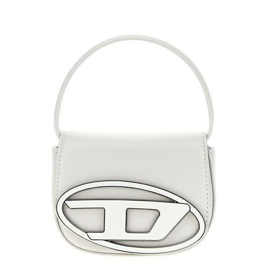 Diesel White Cowhide Handbag