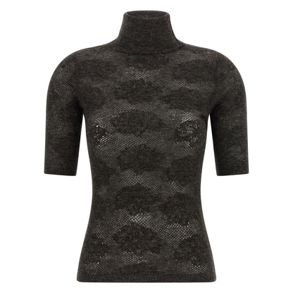Brunello Cucinelli Brown Silk Cardigan