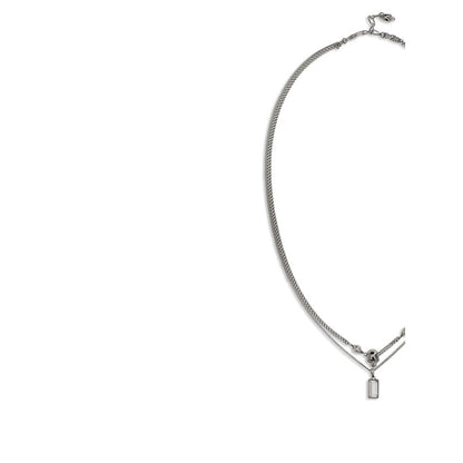 Alexander McQueen Silver Brass Necklace