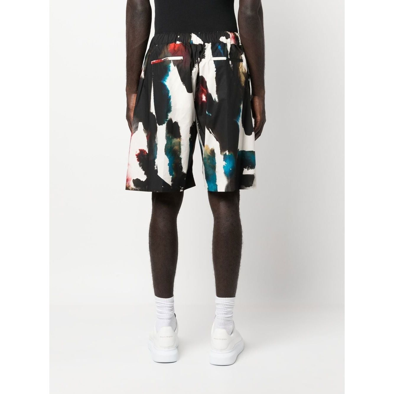 Alexander McQueen Straight Print Shorts Short trousers