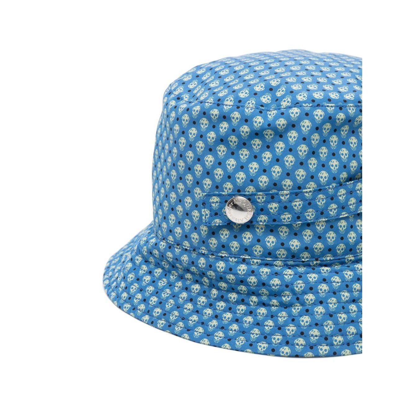 Alexander McQueen Bucket hat with skull print Scarves Hats & Gloves