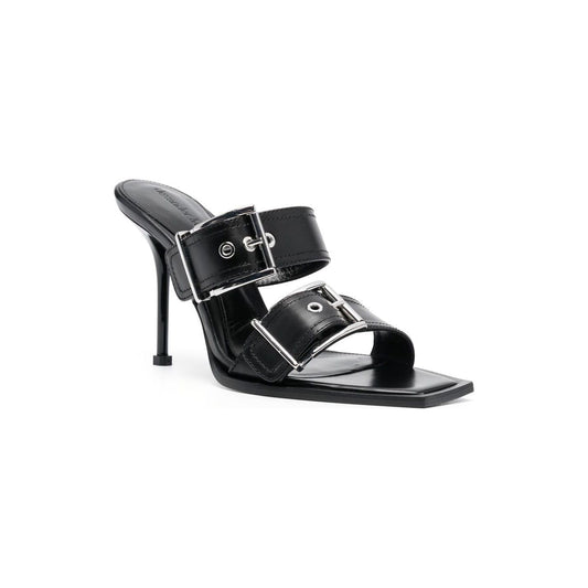Alexander McQueen 100mm Buckled Leather Sandals 709990WHSWD1081