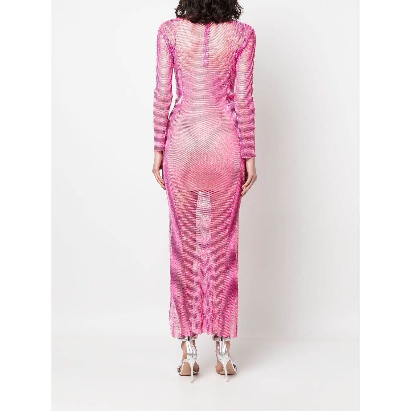 Santa Brand rhinestone-embellished maxi dress