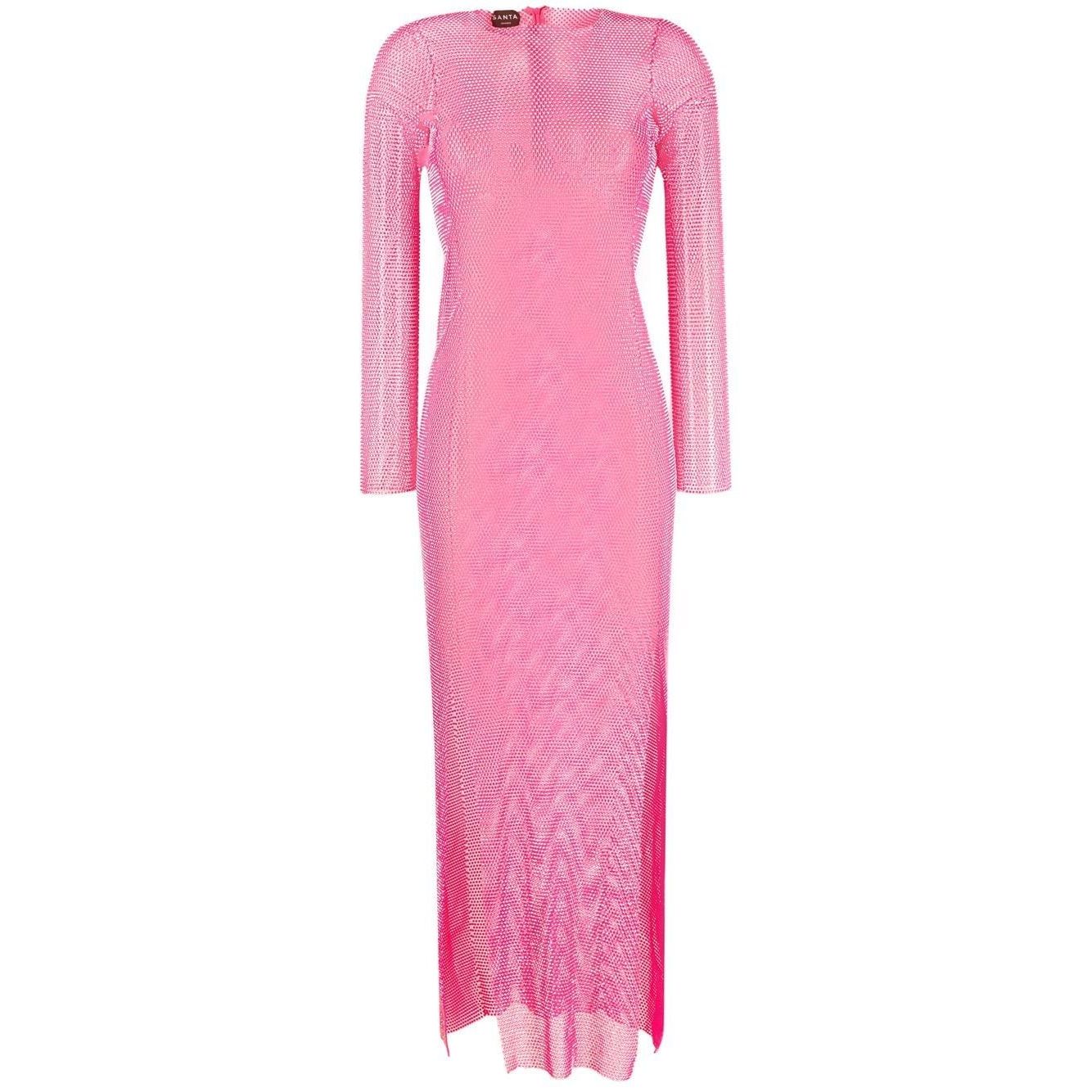 Santa Brand rhinestone-embellished maxi dress