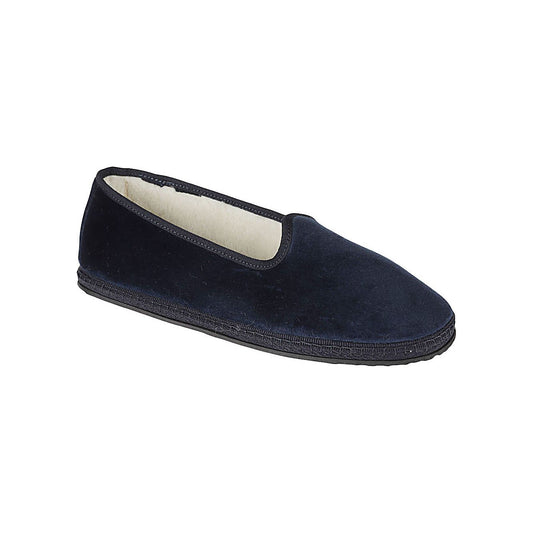 PIEDàTERRE VENEZIA Flat shoes Blue MODIGLIANIALPACA/VELLUTOBLUMERCANTILE