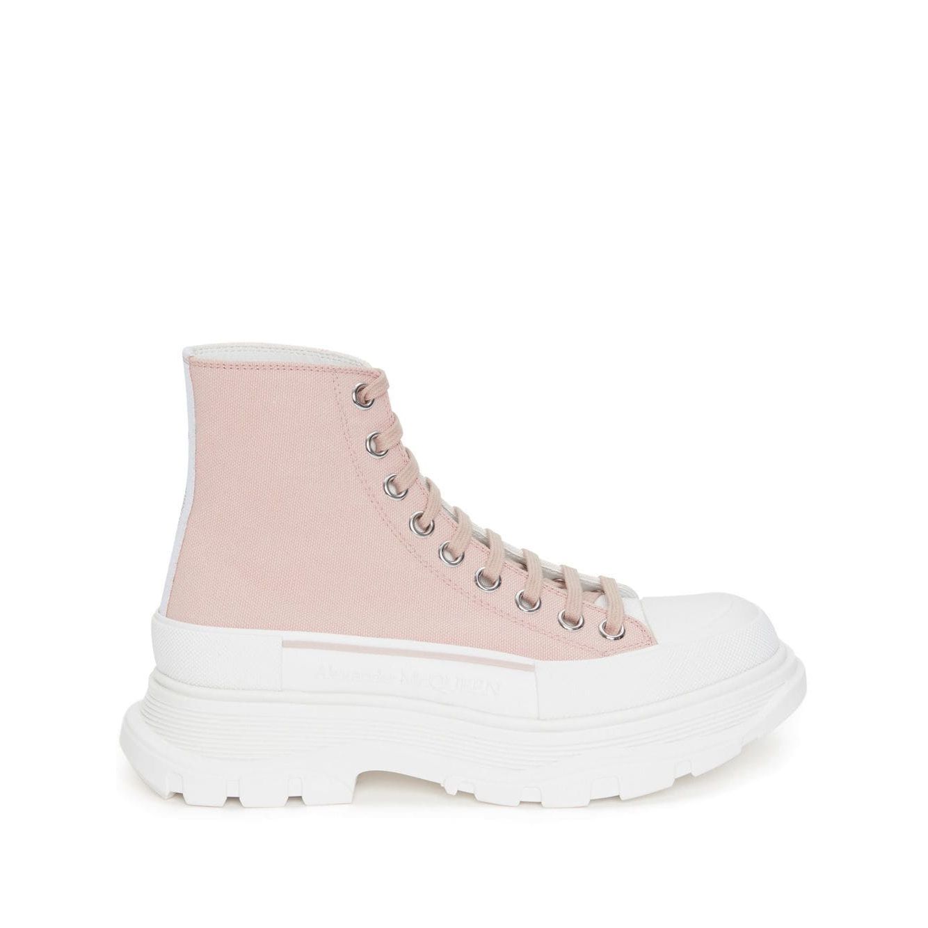 Alexander McQueen oversized sole ankle boots