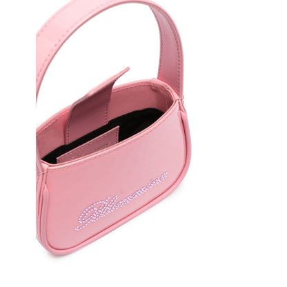 Blumarine crystal-embellished logo tote bag Handbag