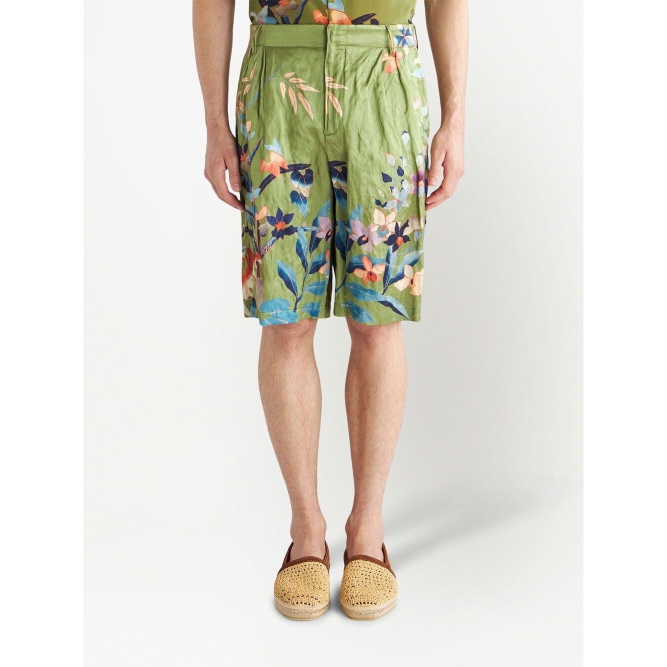 Etro Shorts Green