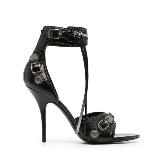 Balenciaga Cagole 110mm leather sandals