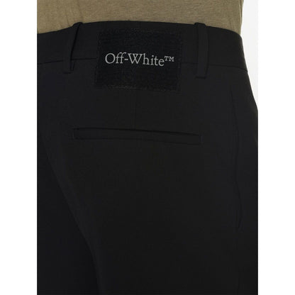 Off White Wool skinny trousers Trousers