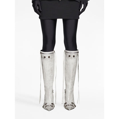 Balenciaga cagole leather boots