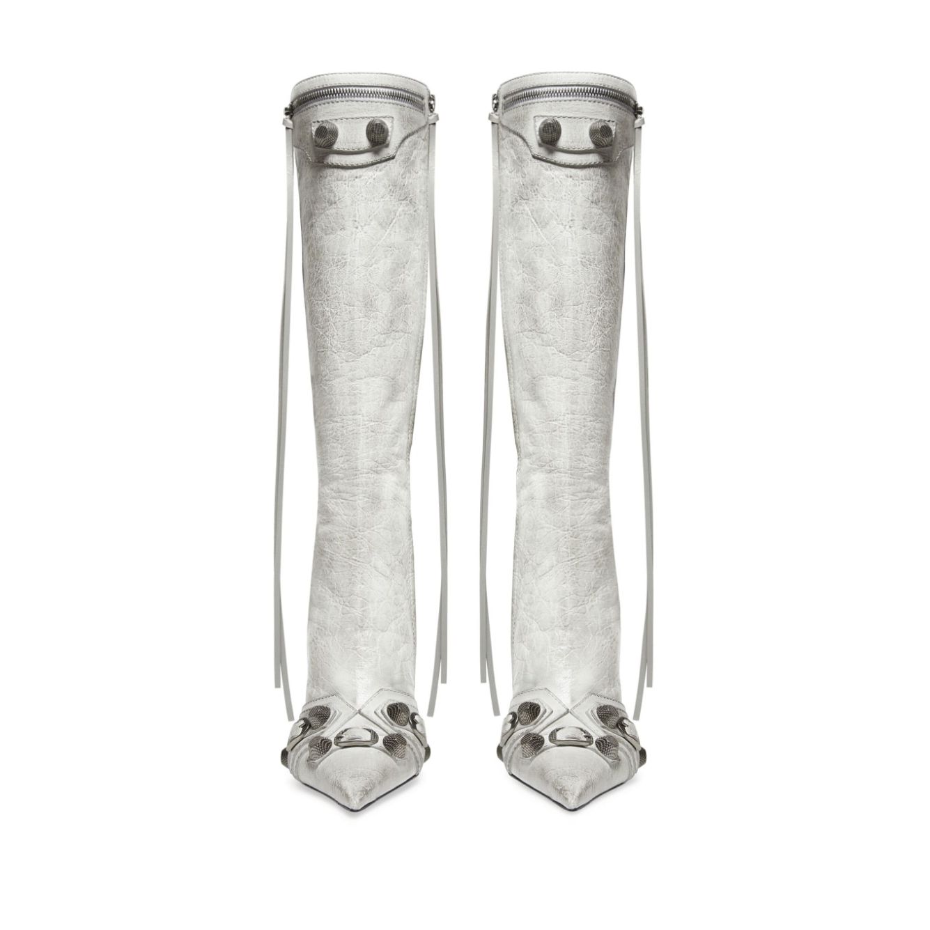 Balenciaga cagole leather boots