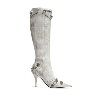 Balenciaga cagole leather boots