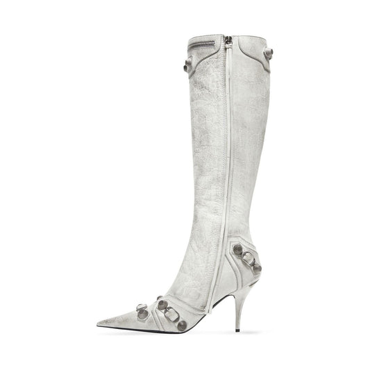 Balenciaga cagole leather boots 694395WAD4H9001
