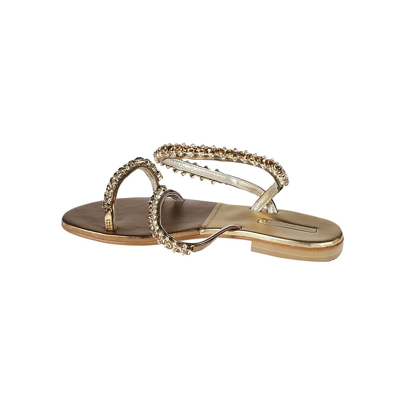 Emanuela Caruso Sandals Golden R36ORO