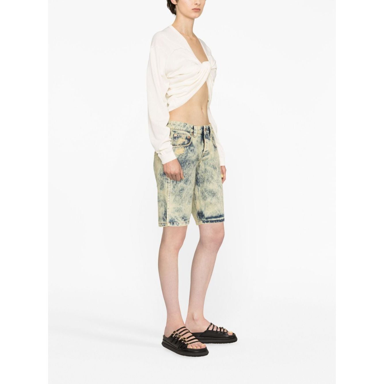 VAQUERA Shorts Light denim Short trousers