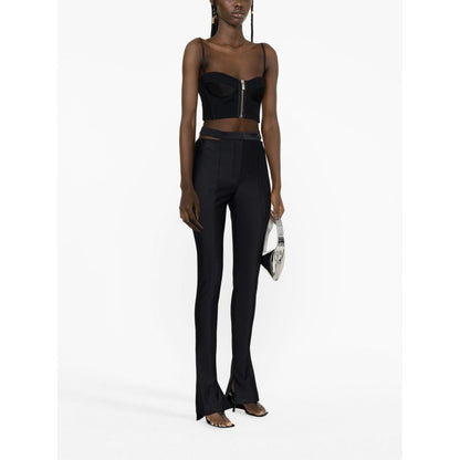 MUGLER Trousers Black Trousers