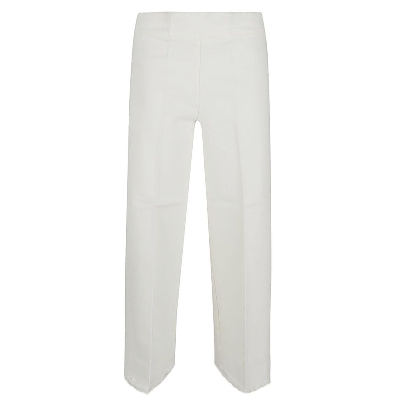 AVENUE MONTAIGNE Trousers White