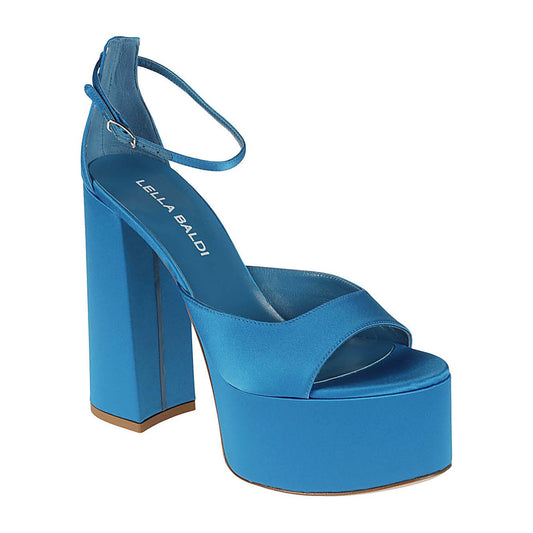Lella Baldi Sandals Blue 543T51533437COBALTO