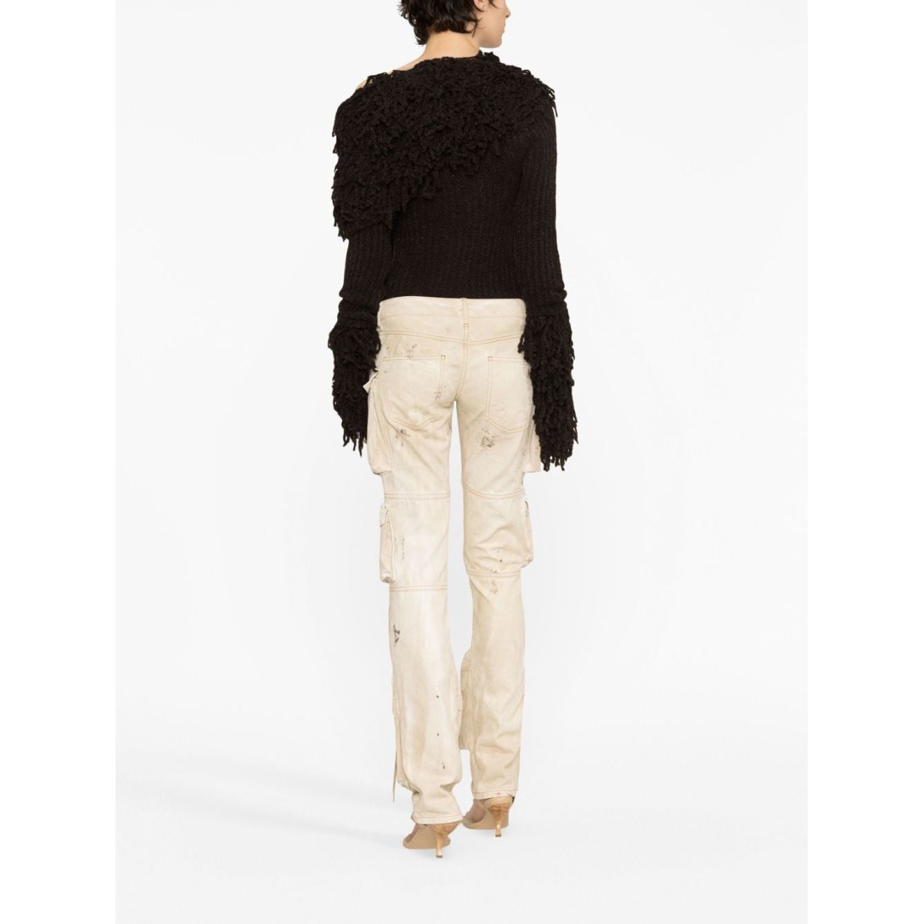 The Attico Trousers Beige