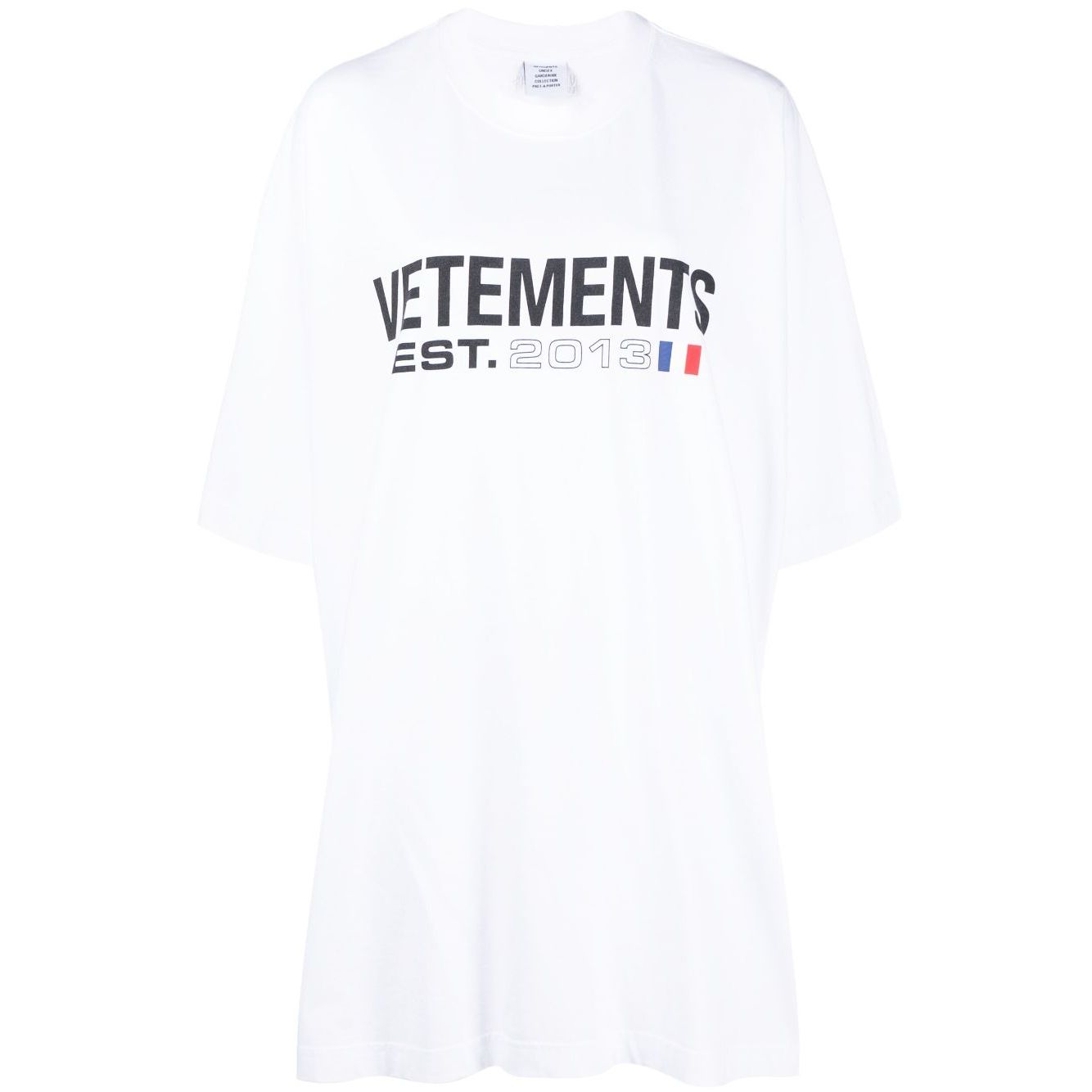 Vetements T-shirts and Polos White Topwear