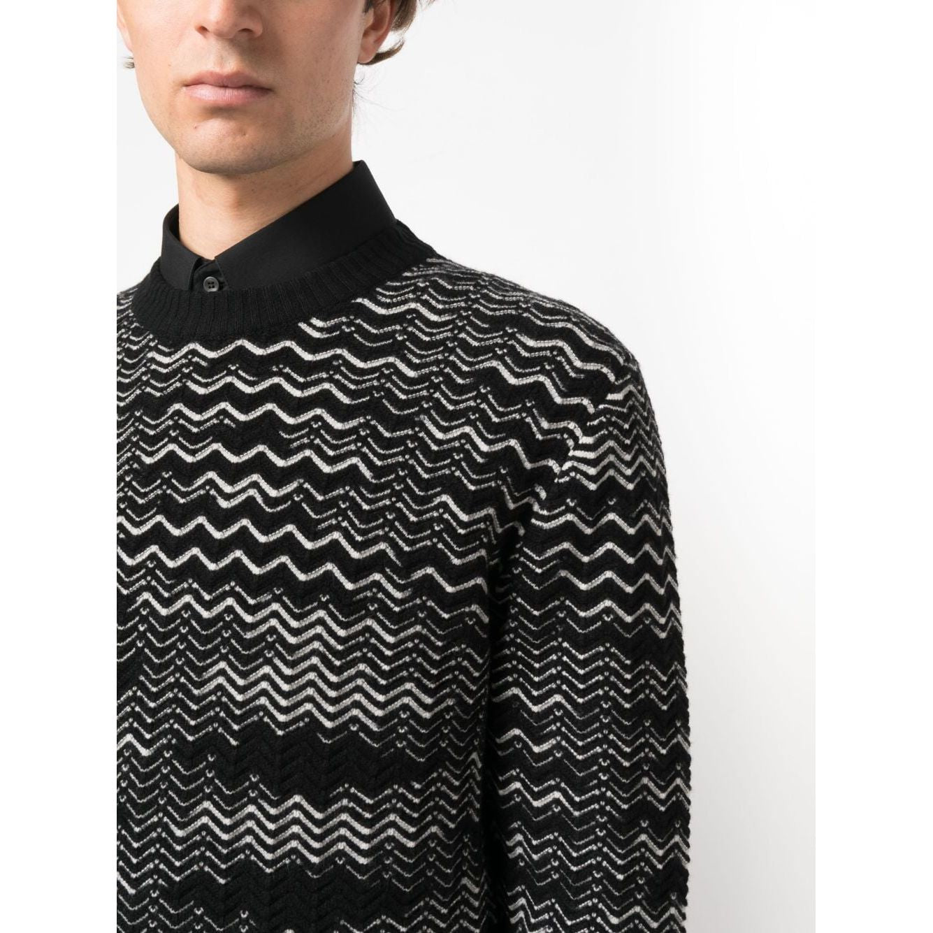 Missoni Sweaters Black Topwear
