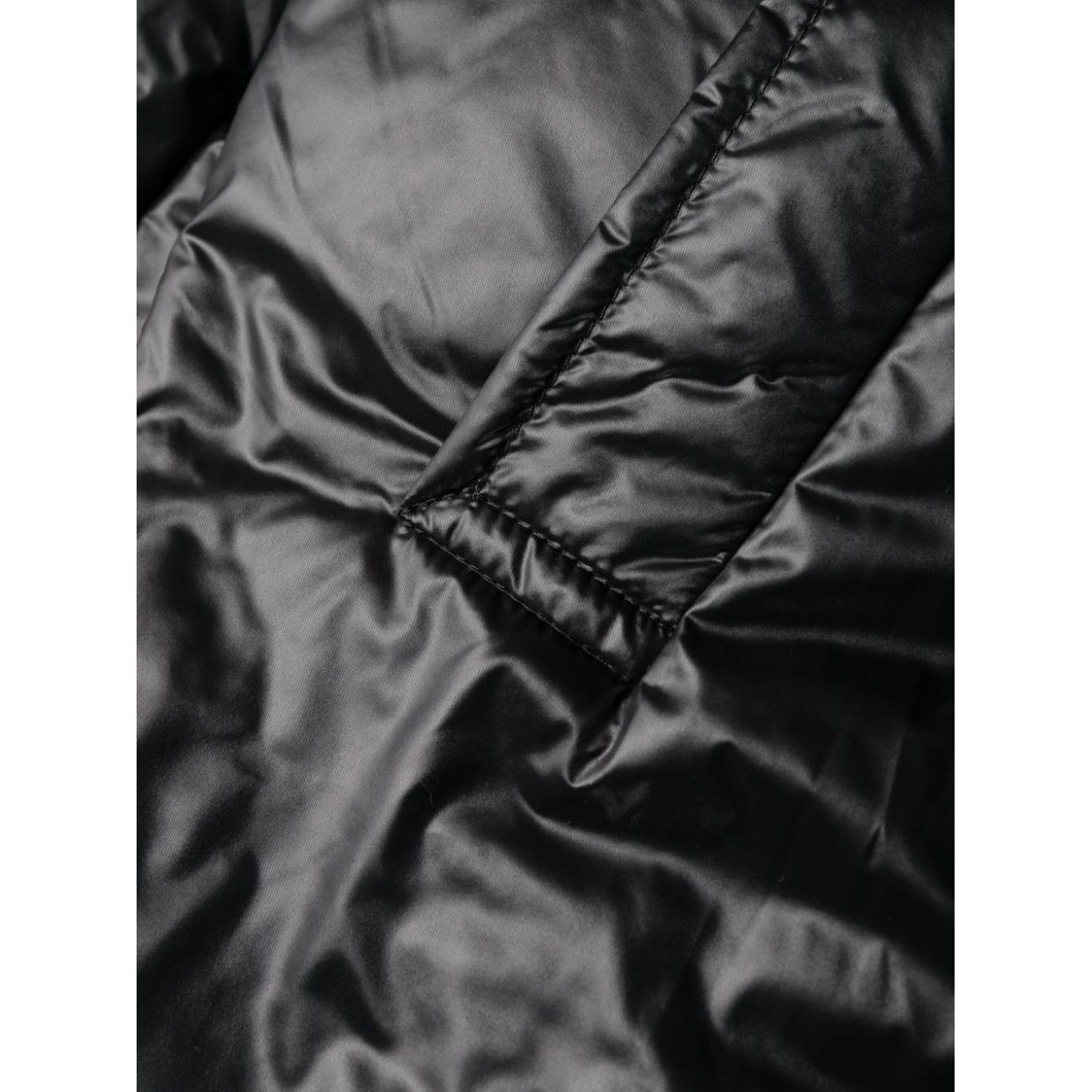 Saint Laurent Cassandre logo-embossed hooded raincoat Jackets