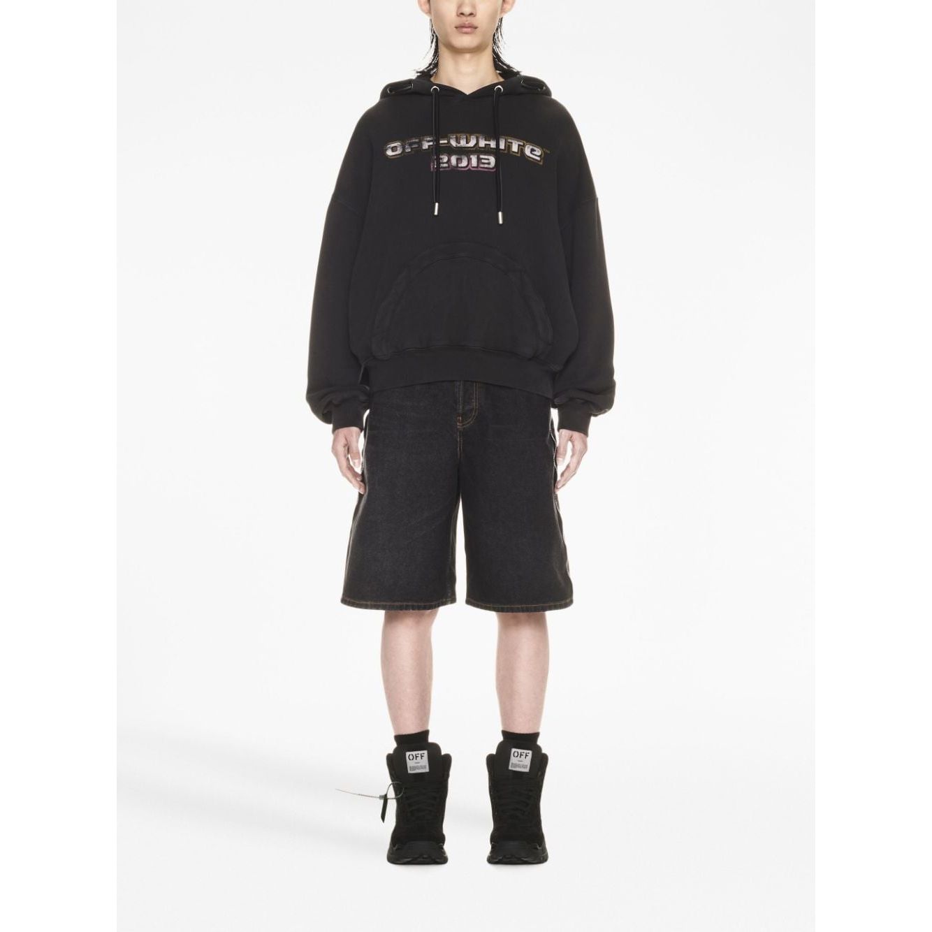 Off White Digit Bacchus Hoodie Topwear