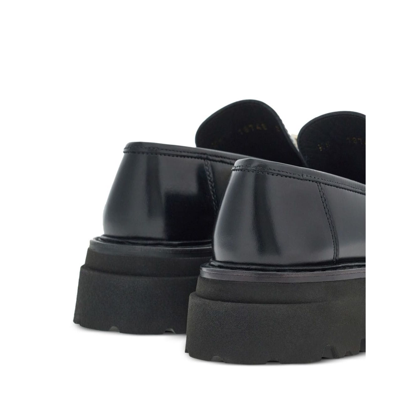 Ferragamo Gancini-buckle Leather Loafers